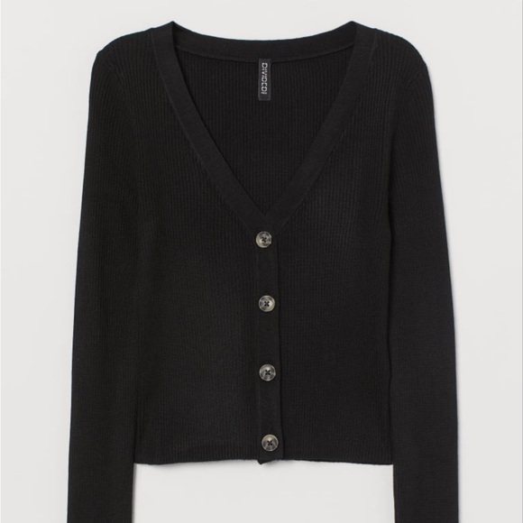 H&M Sweaters - H&M lightweight black cardigan